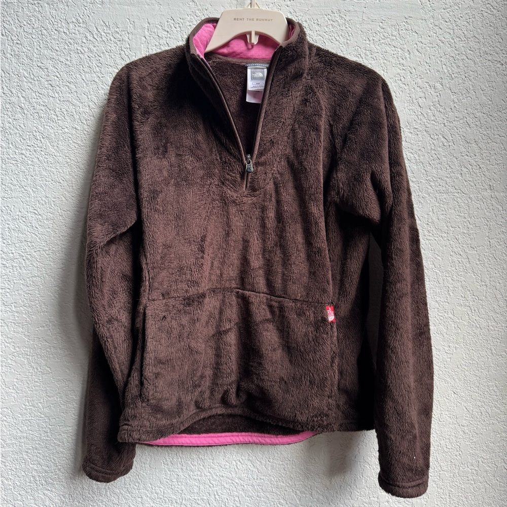 The North Face Furry Fleece Pullover’s